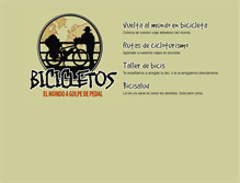 Tablet Screenshot of bicicletos.org